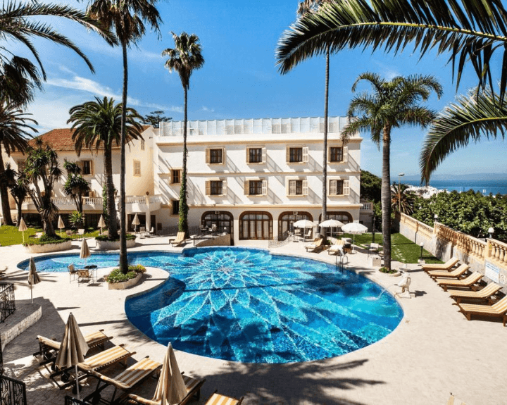 View over Tangier from Grand Hotel Villa de France