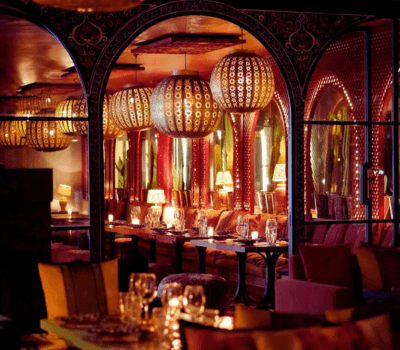 Best restaurants in Marrakech – luxury dining room