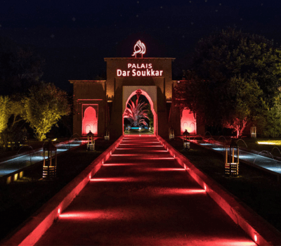 Best restaurants in Marrakech – luxury dining room