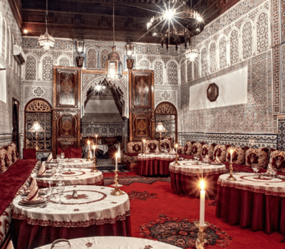 Best restaurants in Marrakech – luxury dining room