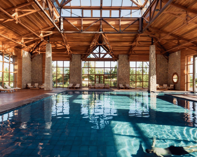 Michlifen Hotel Resort Pool as part of a Moroccan wellness experience