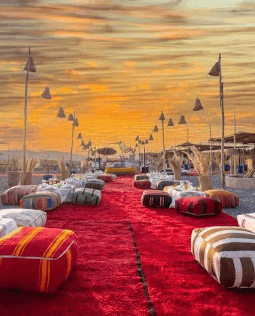 Private celebrations in Morocco – luxury palace event