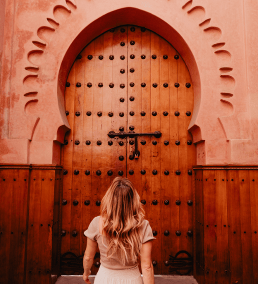 Intricate wooden architecture discovered on Tailor Made Tours Morocco